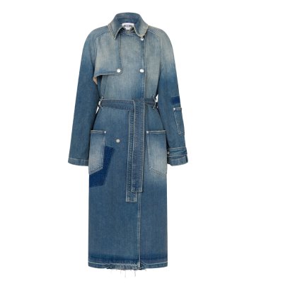 THE DENIM TRENCH COAT